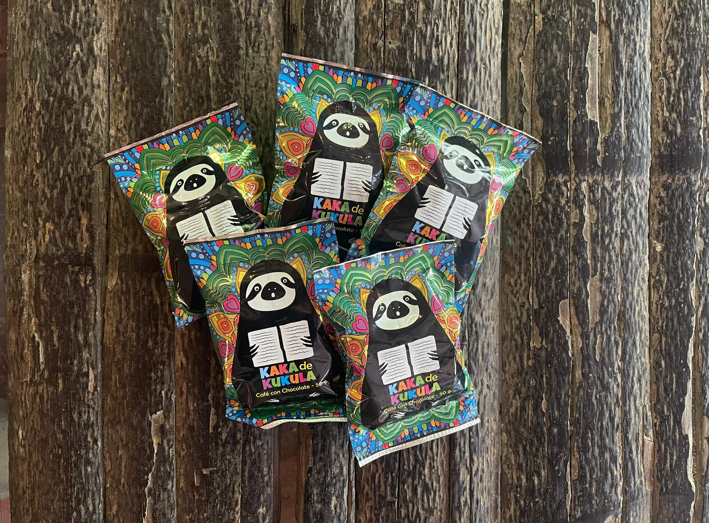 10 pack Kaka de Kukula: Chocolate Covered Coffee Beans