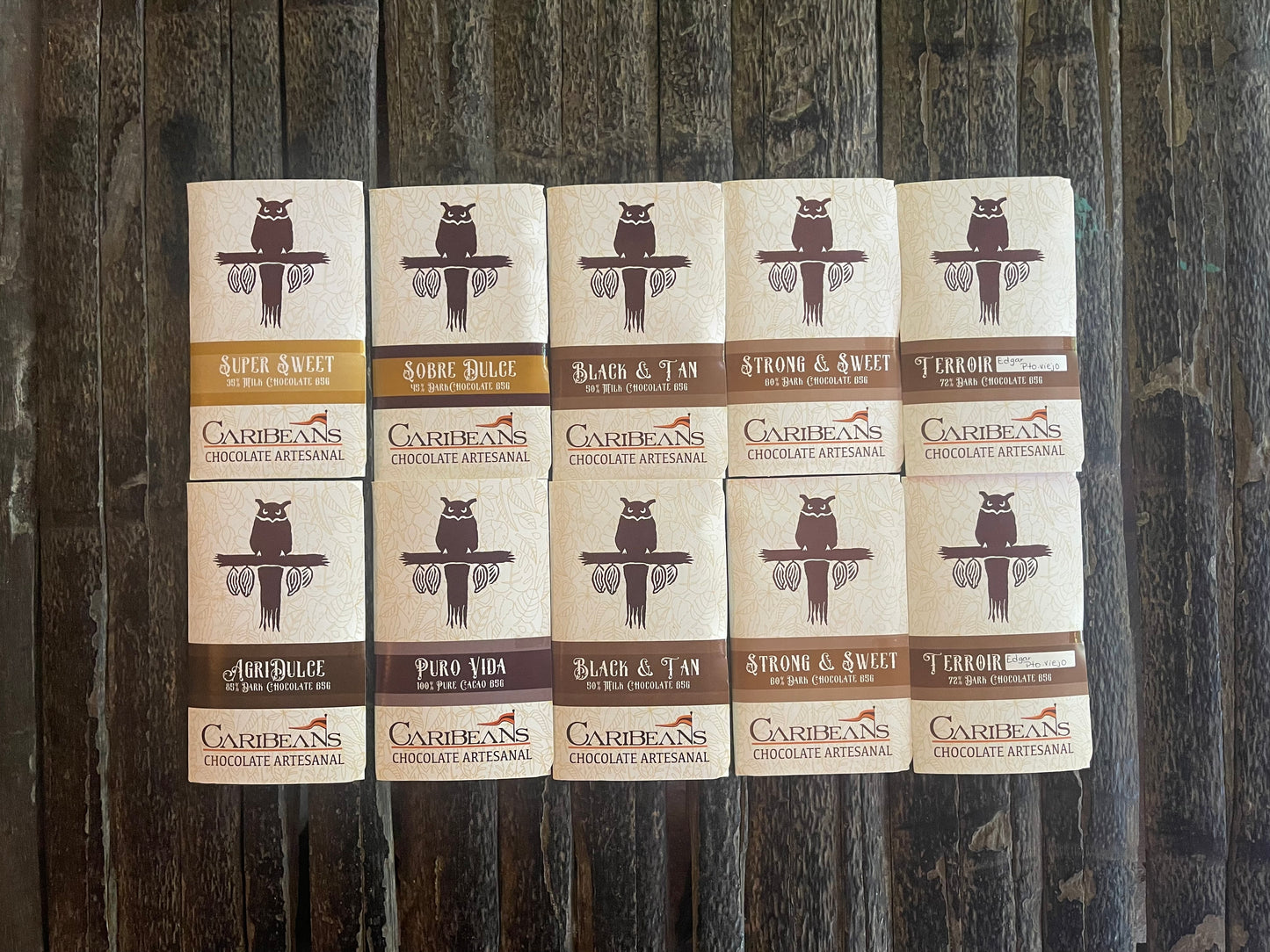 Shades of Chocolate 10 Pack